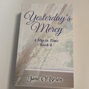 Amazon Book 'Yesterday's Mercy' with Cream and Blue Cover